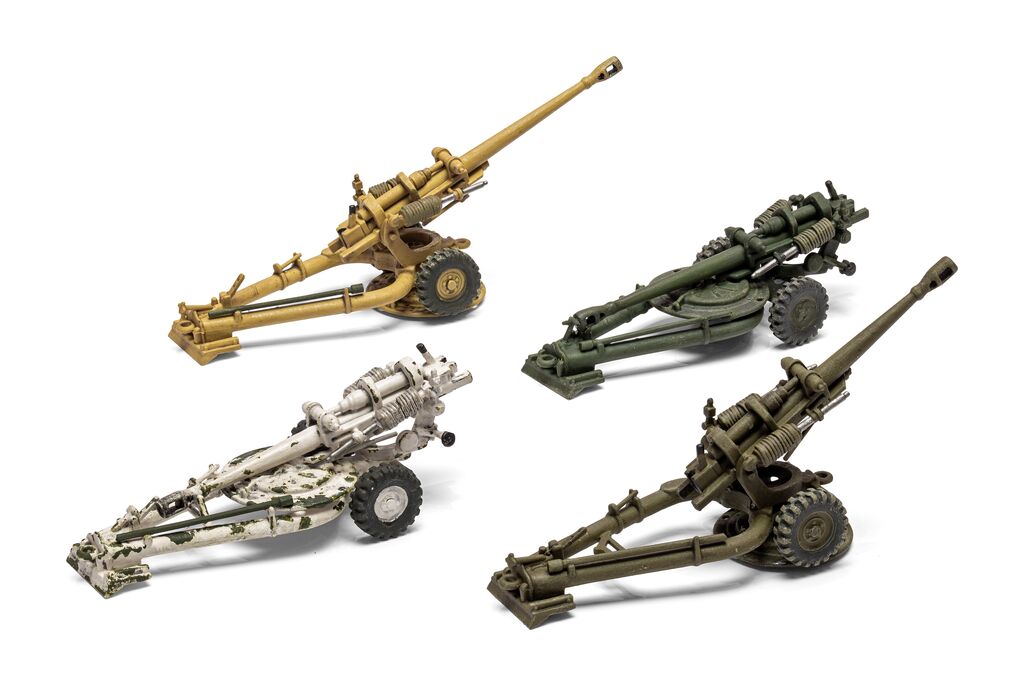 British 105mm Light Field Gun Model Kit
