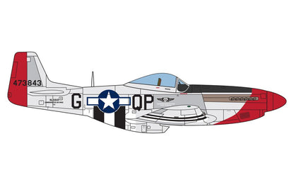 AA27710 North American P-51D Mustang, 44-73843, 'Old Red Nose™', Commemorative Air Force