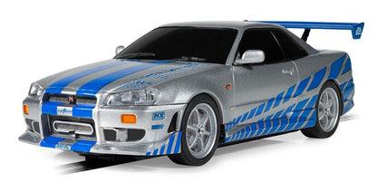 C1465M Scalextric Fast and Furious - 25 Years - Supra vs R34