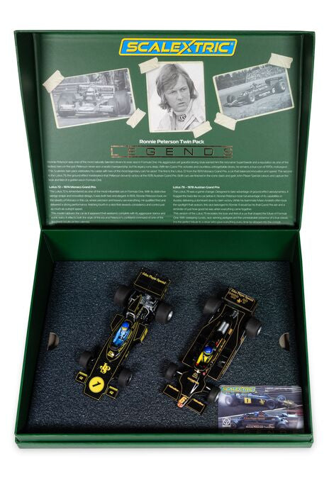 C4684A Ronnie Peterson Twin Pack Lotus 72 and 79