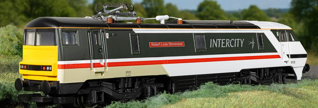 R30527 RailRoad Class 91 Intercity 91018 'Robert Louis Stevenson' Electric Locomotive