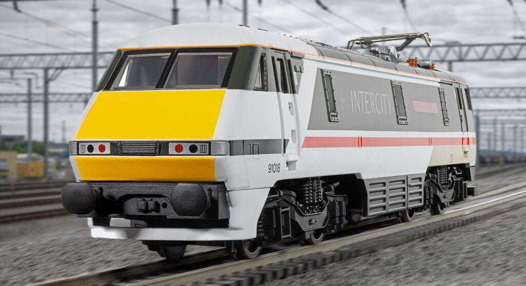 R30527 RailRoad Class 91 Intercity 91018 'Robert Louis Stevenson' Electric Locomotive