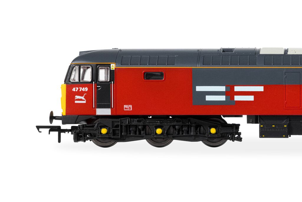 R30543 RailRoad Class 47/7 RES 47749 'Atlantic College' Diesel Locomotive