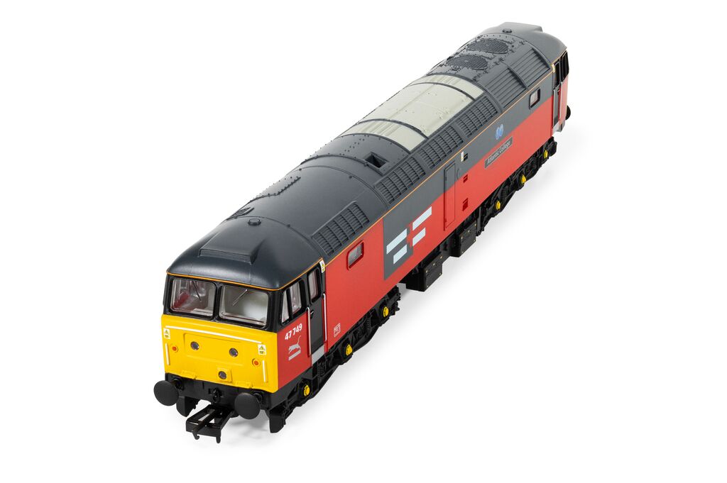 R30543 RailRoad Class 47/7 RES 47749 'Atlantic College' Diesel Locomotive