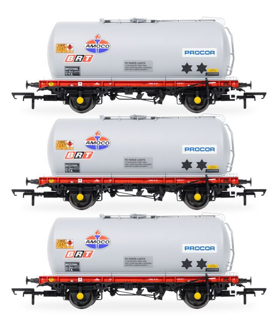 R60334 TTA 45T Tank Wagon Triple Pack 'BRT/Amoco' 57484/5/6