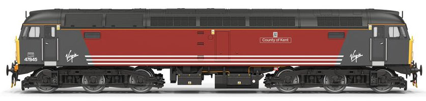 TT3098 Class 47/8 Virgin Trains 47845 'County of Kent' Diesel Locomotive