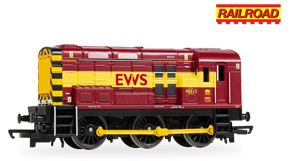 RailRoad EWS Class 08 No.08512 Diesel Locomotive