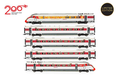 LNER Azuma Class 801/2 Railway 200 5 Car Train Pack