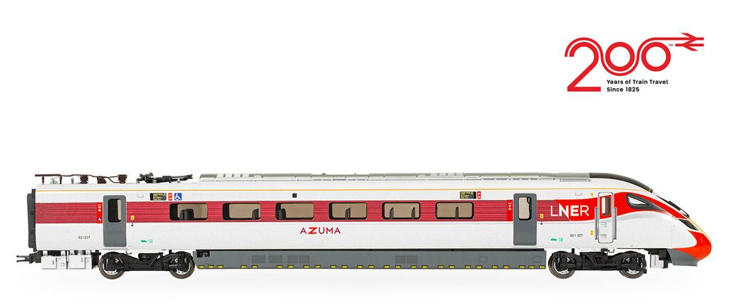 LNER Azuma Class 801/2 Railway 200 5 Car Train Pack