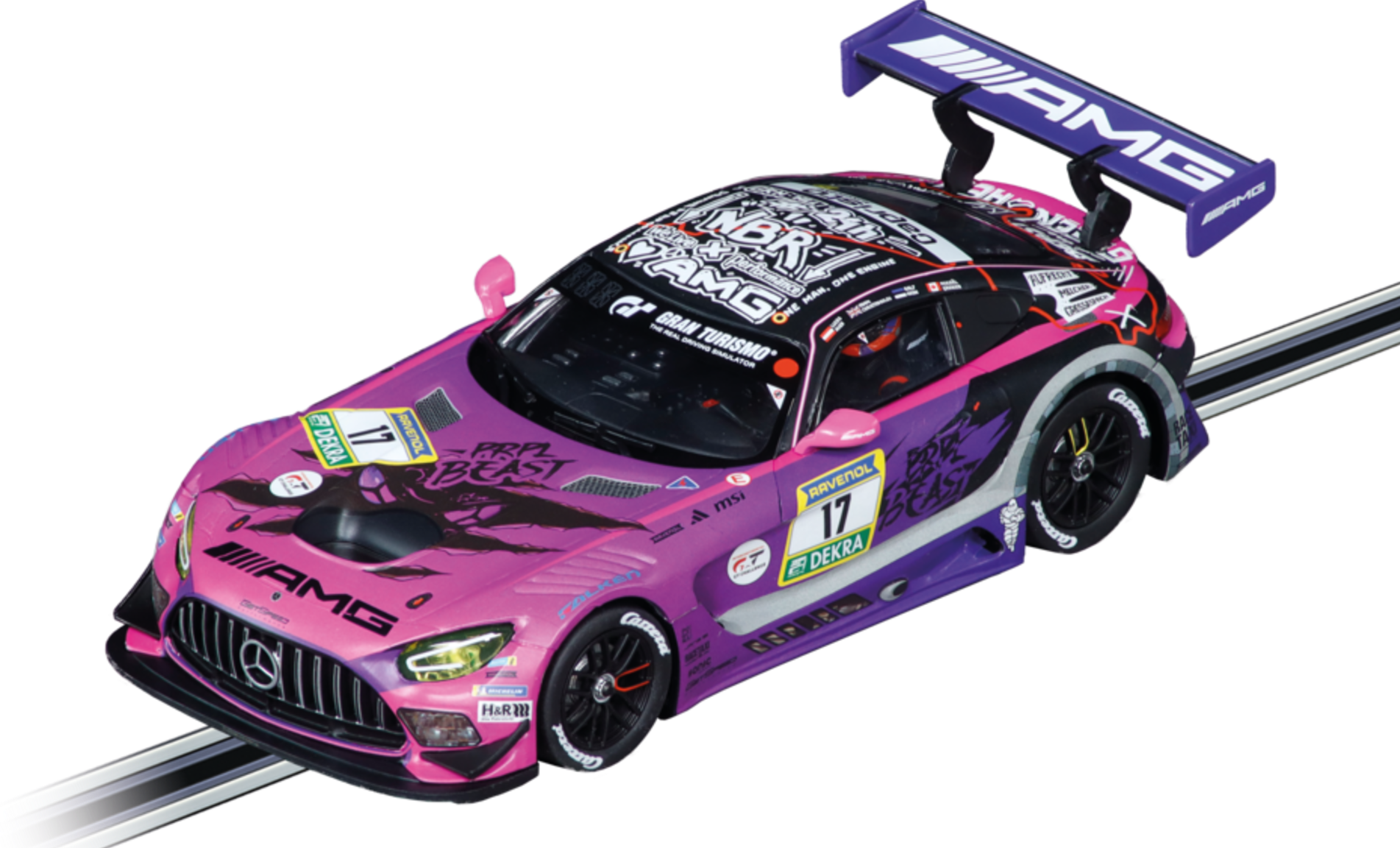 Amg Rails Carrera 20027863 Carrera Evolution Mercedes-AMG GT3 Evo – Rails