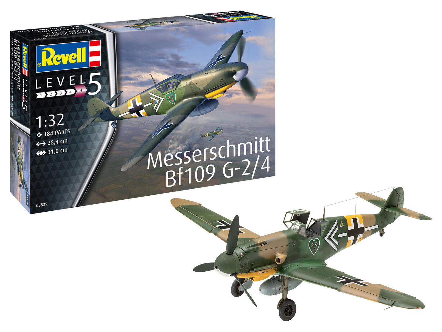 Messerschmitt Bf109 G-2/4 model kit
