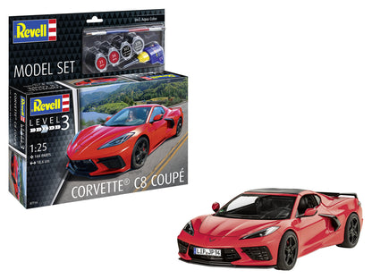 67714 Model Set Corvette C8 Coupe (1:24 Scale) Model Kit