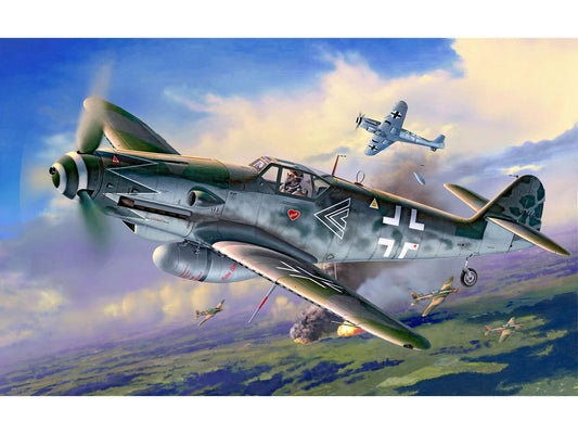 German Messerschmitt Bf109G-10 Erla Model Kit