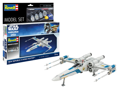 66791 Model Set The Mandalorian: New Republic X-Wing Fighter Revell Model Kit