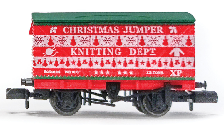 N Gauge 'Christmas Jumper Dept' Vanfit B251224 (Limited Edition)