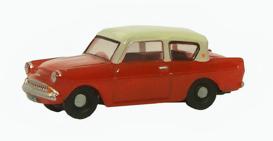 Ford Anglia Red/Cream