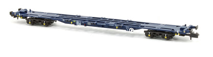 Pre-Owned N22403 Set of 3 KFA Container Flat Wagons Freightliner VNH-1 Bogies