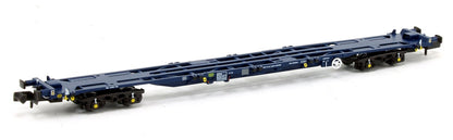Pre-Owned N22403 Set of 3 KFA Container Flat Wagons Freightliner VNH-1 Bogies