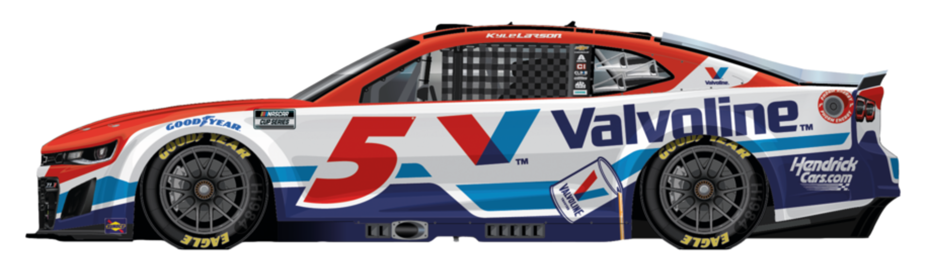 Carrera 20032139 Carrera Digital 132 NASCAR Camaro NextGen – Rails