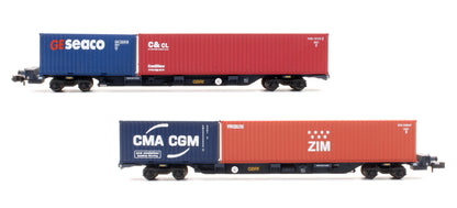 Pre-Owned FEAB Container Twin Pack GBRf 640623 & 640624