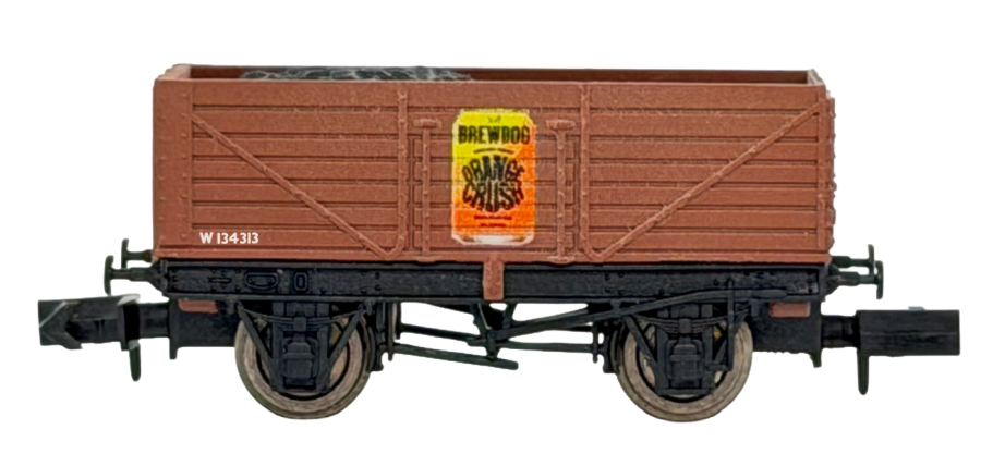 2F-071-129 7 Plank Brewdog Orange Crush - Weathered