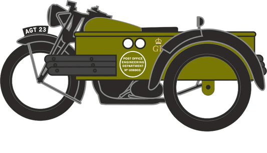 Motorcycle/Sidecar Post Office Telephones