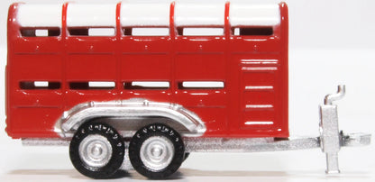 NFARM004 Livestock Trailer Red