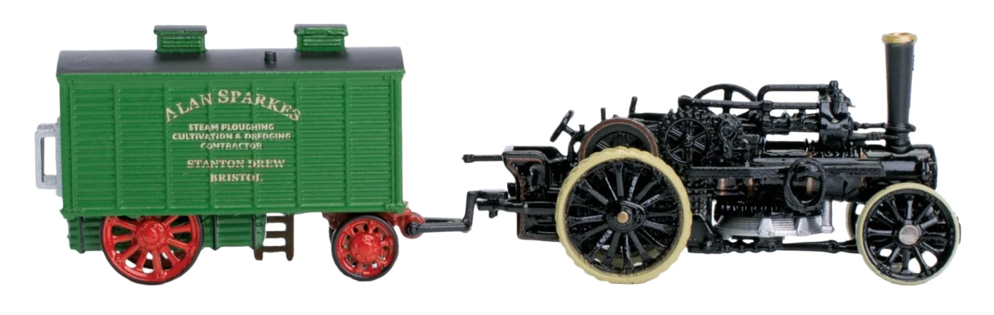 Fowler BB1 Ploughing Engine No15222 Bristol Rover + Living Wagon