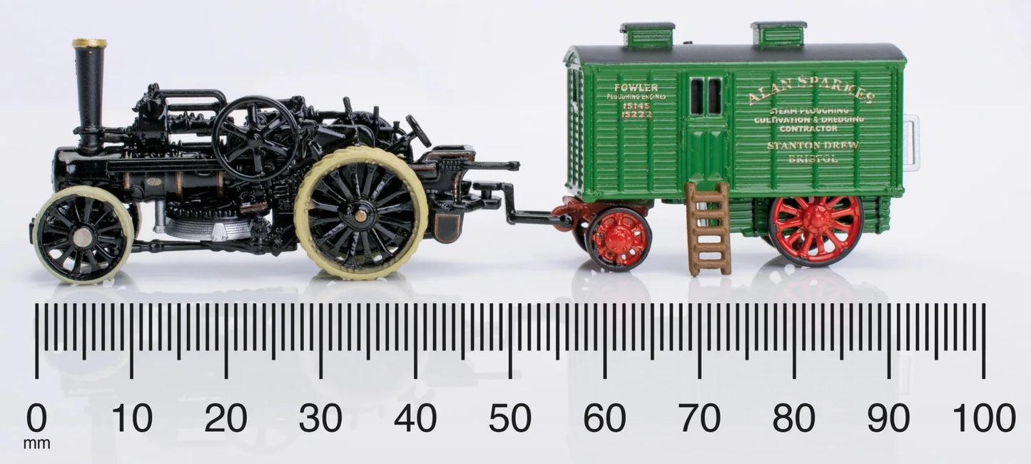 Fowler BB1 Ploughing Engine No15222 Bristol Rover + Living Wagon