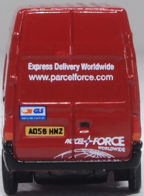 Parcelforce Trailer Oxford Diecast NFT034 Ford Transit MkV Van Parcelforce – Rails