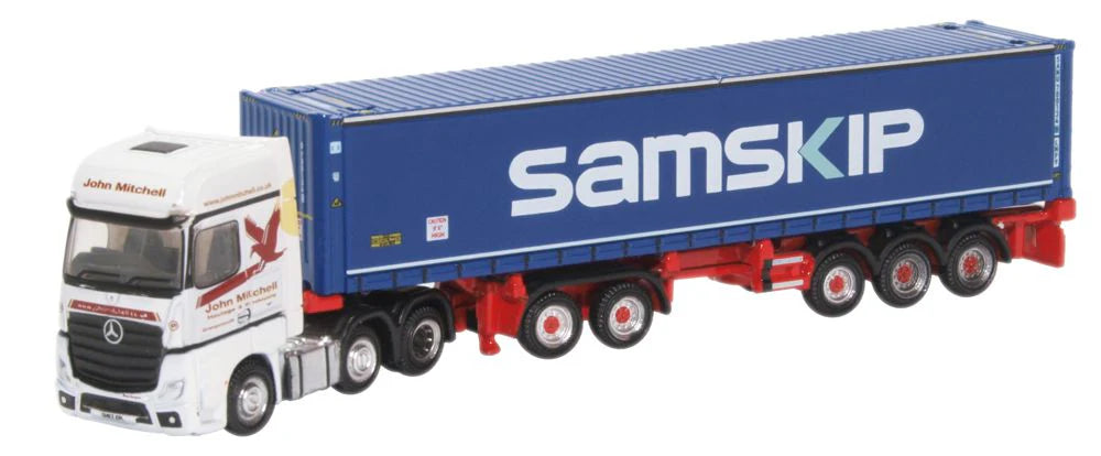 Mercedes Actros D-TEC Combitrailer Trailer John Mitchell