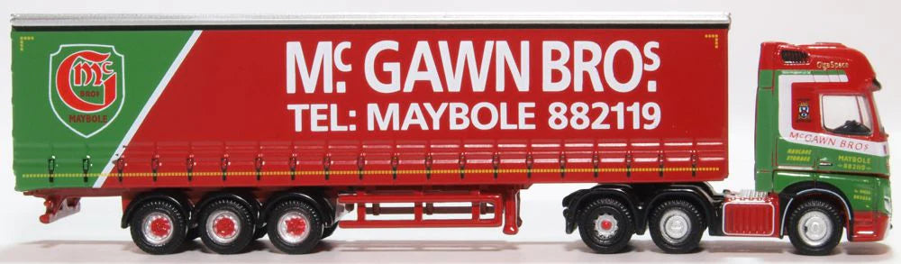 Mercedes Actros Curtainside McGawn Bros