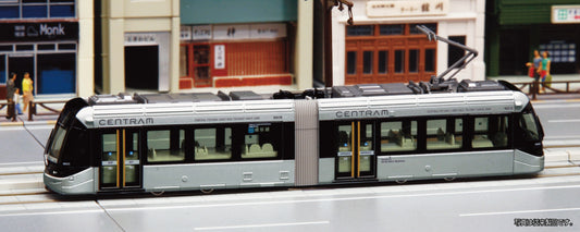 14-809-2 Toyama Chiho Railroad Centram D9002 Silver