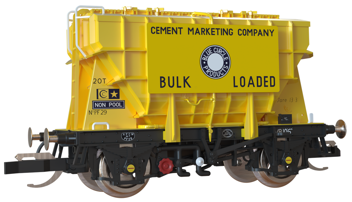 T3001 Presflo Cement Wagon Blue Circle Cement Triple Pack - PF12, PF19 & PF29