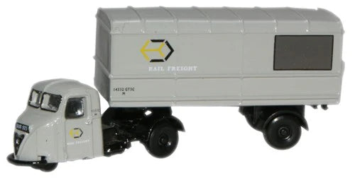 Scammell Scarab Van Trailer Railfreight Grey
