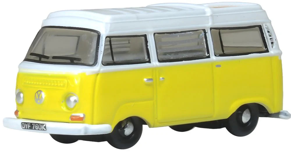 NVW016 VW T2 Bay Window Camper Saturn Yellow/White