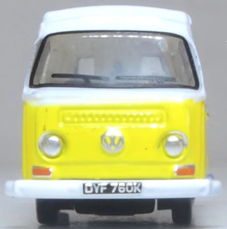 NVW016 VW T2 Bay Window Camper Saturn Yellow/White