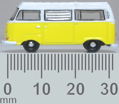 NVW016 VW T2 Bay Window Camper Saturn Yellow/White