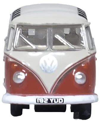 VW T1 Samba Bus Sealing Wax Red/Beige Grey