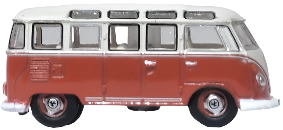 VW T1 Samba Bus Sealing Wax Red/Beige Grey