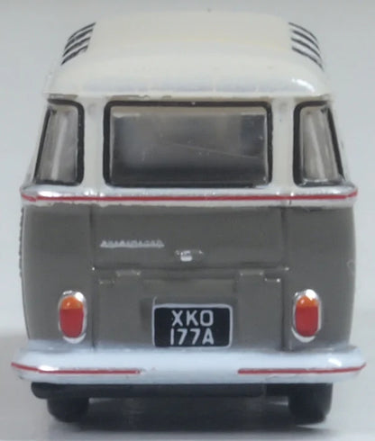 NVWS009 Volkswagen Split Screen Samba Bus Mouse Grey/Pearl White