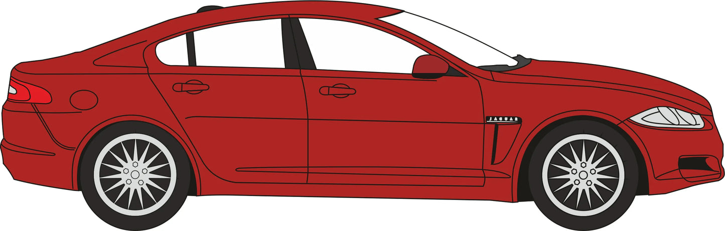 Jaguar XF Carnelian Red