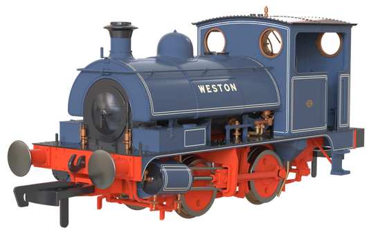 LYR 'Pug' 0-4-0ST "Weston" ICI Widnes 'Old World' Blue Steam Locomotive