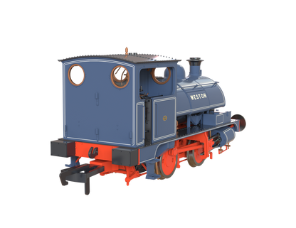 LYR 'Pug' 0-4-0ST "Weston" ICI Widnes 'Old World' Blue Steam Locomotive - DCC Sound