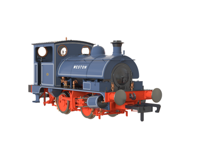 LYR 'Pug' 0-4-0ST "Weston" ICI Widnes 'Old World' Blue Steam Locomotive - DCC Sound