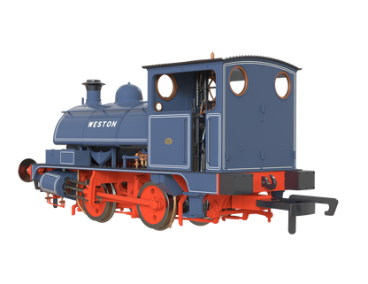 LYR 'Pug' 0-4-0ST "Weston" ICI Widnes 'Old World' Blue Steam Locomotive - DCC Sound