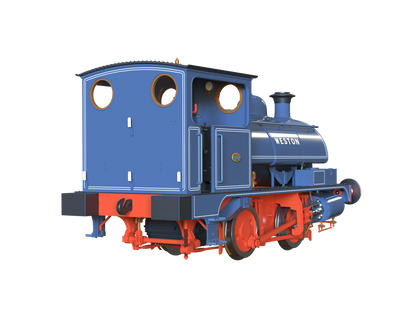 LYR 'Pug' 0-4-0ST "Weston" ICI Widnes 'Old World' Blue Steam Locomotive