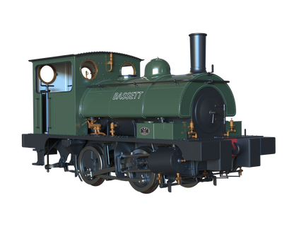 LYR 'Pug' 0-4-0ST "Bassett" Bottle Green Steam Locomotive - DCC Sound