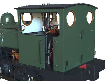 LYR 'Pug' 0-4-0ST "Bassett" Bottle Green Steam Locomotive - DCC Sound