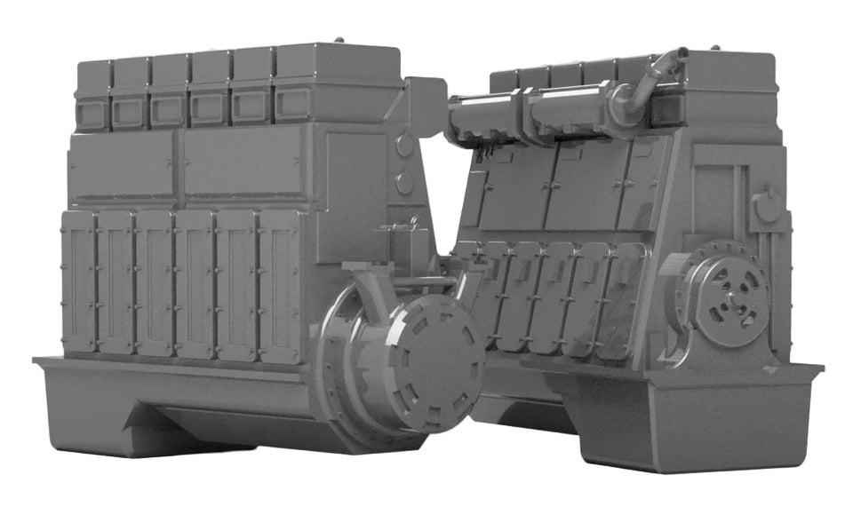 N Gauge Class 08 Engine (Single Pack) - Unpainted Model Kit